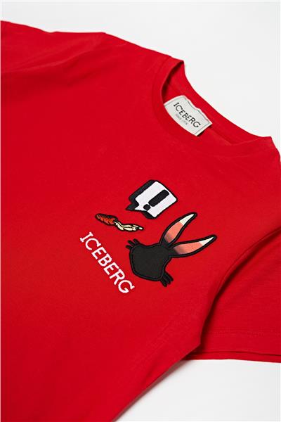 Iceberg Erkek Çocuk Kiremit T-Shirt