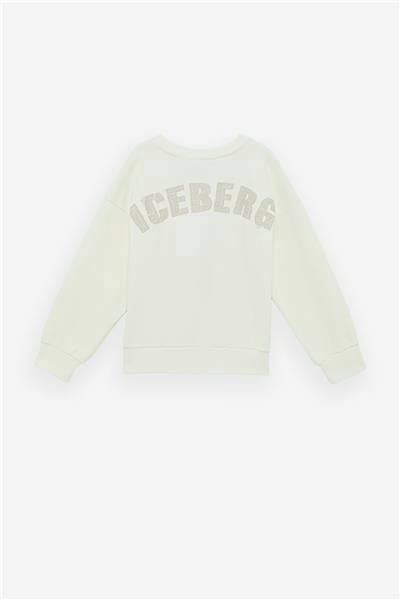 Iceberg Erkek Çocuk Kırık Beyaz SweatshirtIceberg Erkek Çocuk Kırık Beyaz Sweatshirt