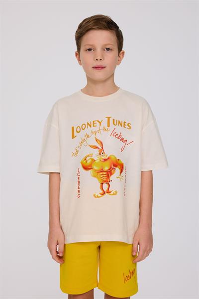 Iceberg Erkek Çocuk Kırık Beyaz TshirtIceberg Erkek Çocuk Kırık Beyaz Tshirt