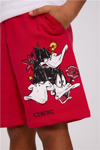 Iceberg Erkek Çocuk Kırmızı ŞortIceberg Erkek Çocuk Kırmızı Şort