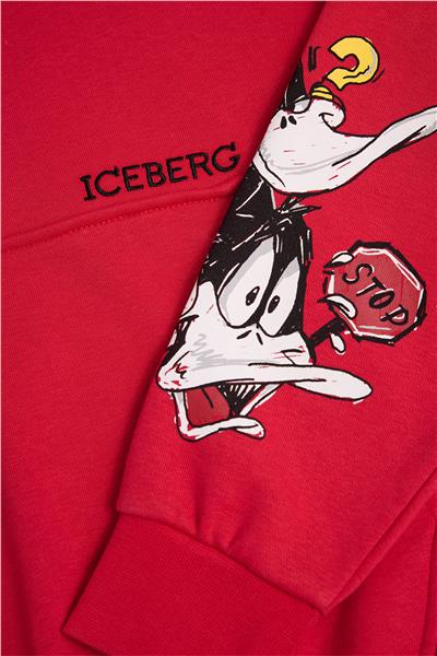 Iceberg Erkek Çocuk Kırmızı SweatshirtIceberg Erkek Çocuk Kırmızı Sweatshirt
