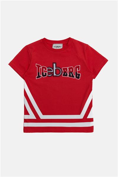 Iceberg Erkek Çocuk Kırmızı T-Shirt