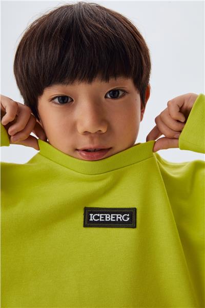 Iceberg Erkek Çocuk Lime Eşofman Üstü