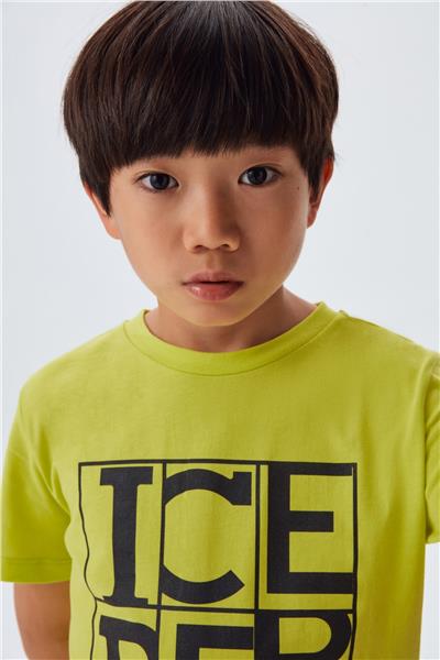 Iceberg Erkek Çocuk Lime T-Shirt
