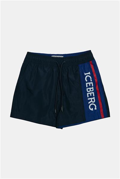 Iceberg Erkek Çocuk Mavi Deniz Şortu