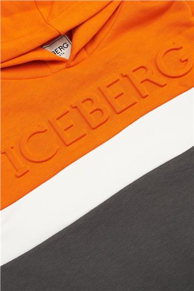 Iceberg Erkek Çocuk Oranj Sweatshirt