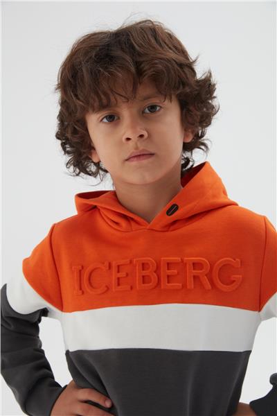 Iceberg Erkek Çocuk Oranj Sweatshirt