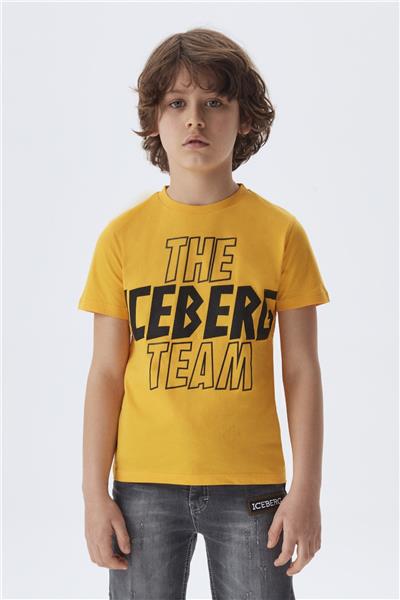Iceberg Erkek Çocuk Sarı T-Shirt