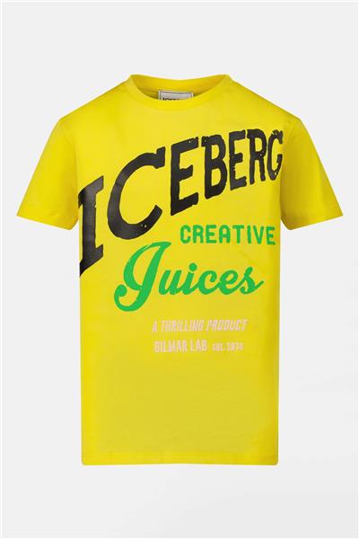 Iceberg Erkek Çocuk Sarı T-Shirt