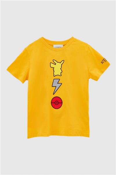 Iceberg Erkek Çocuk Sarı T-Shirt