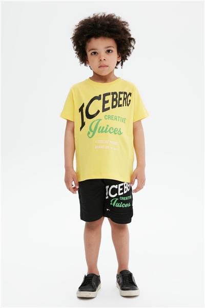 Iceberg Erkek Çocuk Sarı T-Shirt