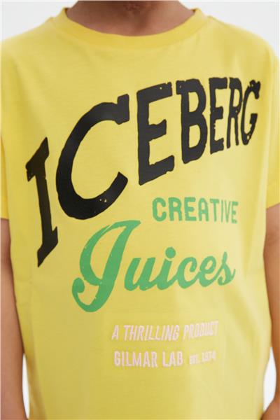 Iceberg Erkek Çocuk Sarı T-Shirt
