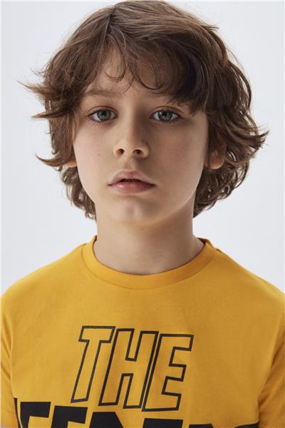 Iceberg Erkek Çocuk Sarı T-Shirt