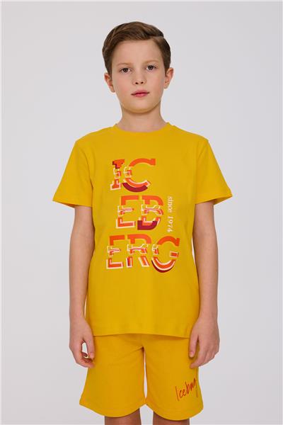 Iceberg Erkek Çocuk Sarı TshirtIceberg Erkek Çocuk Sarı Tshirt