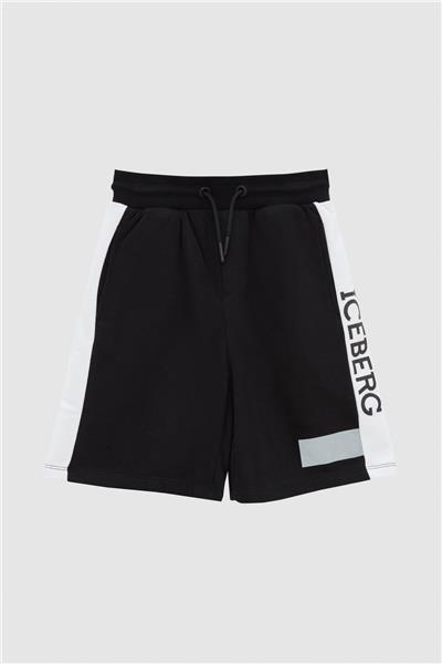 Iceberg Erkek Çocuk Siyah Bermuda