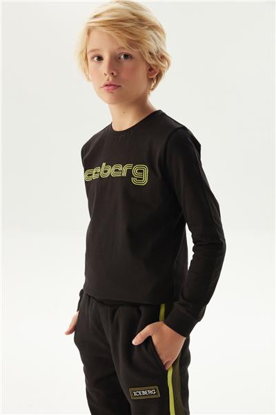Iceberg Erkek Çocuk Siyah Eşofman Altı