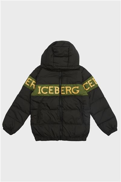 Iceberg Erkek Çocuk Siyah Mont