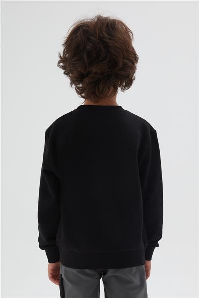 Iceberg Erkek Çocuk Siyah Sweatshirt
