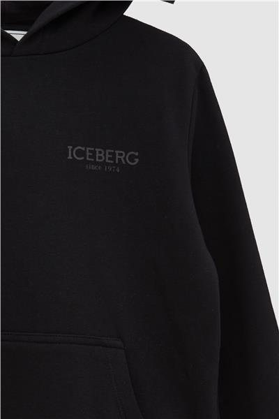 Iceberg Erkek Çocuk Siyah Sweatshirt
