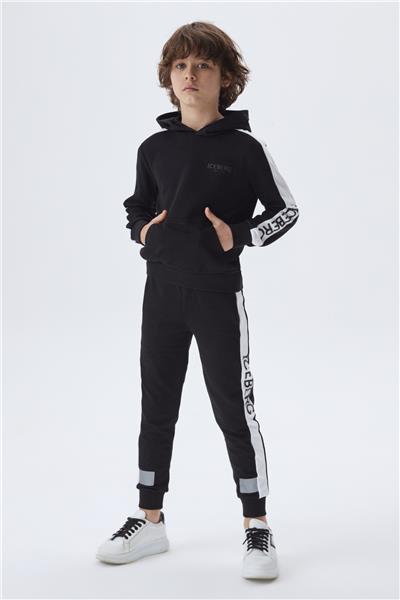 Iceberg Erkek Çocuk Siyah Sweatshirt
