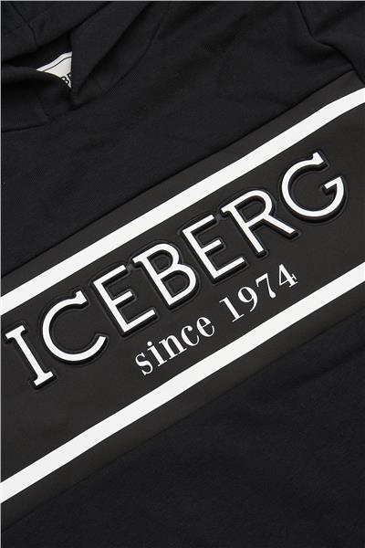 Iceberg Erkek Çocuk Siyah Sweatshirt