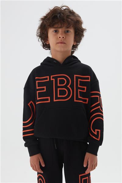 Iceberg Erkek Çocuk Siyah Sweatshirt
