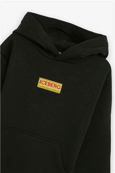 Iceberg Erkek Çocuk Siyah SweatshirtIceberg Erkek Çocuk Siyah Sweatshirt