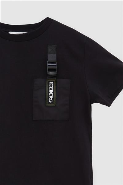 Iceberg Erkek Çocuk Siyah T-Shirt