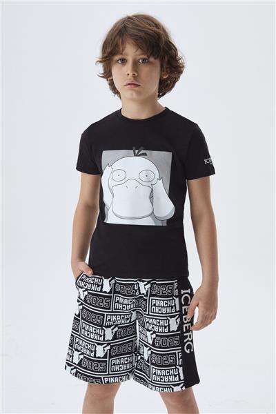 Iceberg Erkek Çocuk Siyah T-Shirt
