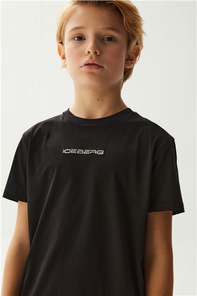 Iceberg Erkek Çocuk Siyah T-Shirt