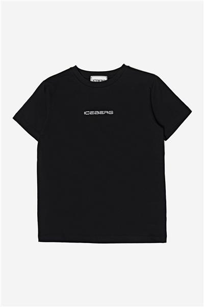 Iceberg Erkek Çocuk Siyah T-Shirt