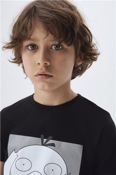 Iceberg Erkek Çocuk Siyah T-Shirt