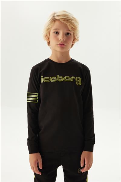 Iceberg Erkek Çocuk Siyah Tshirt