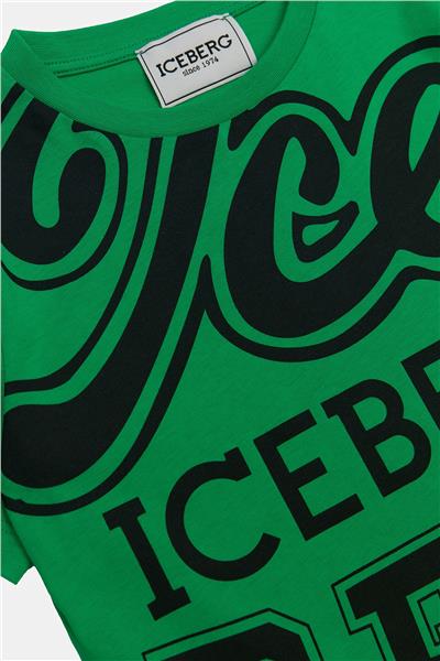 Iceberg Erkek Çocuk Yeşil T-Shirt