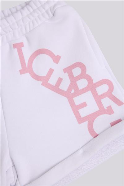 Iceberg Kız Bebek Pembe Şort Tshirt TakımIceberg Kız Bebek Pembe Şort Tshirt Takım