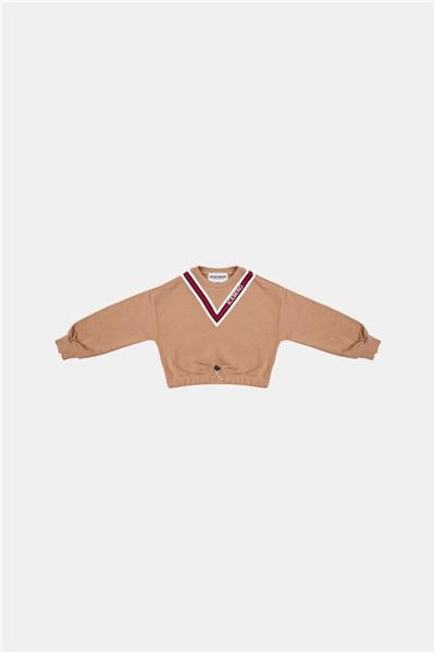 Iceberg Kız Çocuk Açık Kahve Sweatshirt