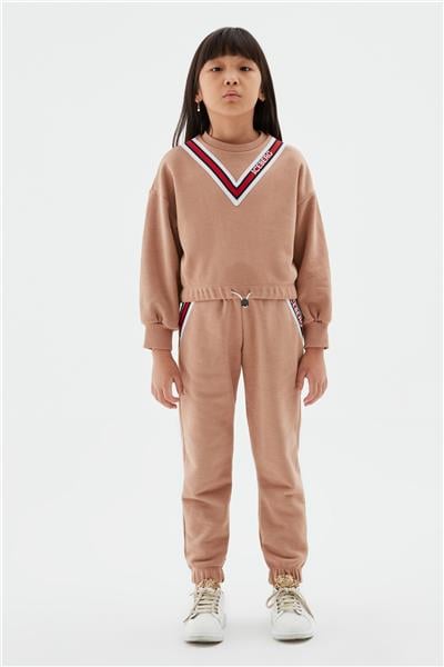 Iceberg Kız Çocuk Açık Kahve Sweatshirt