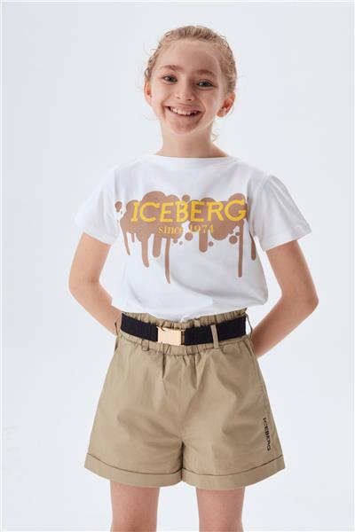 Iceberg Kız Çocuk Bej Şort