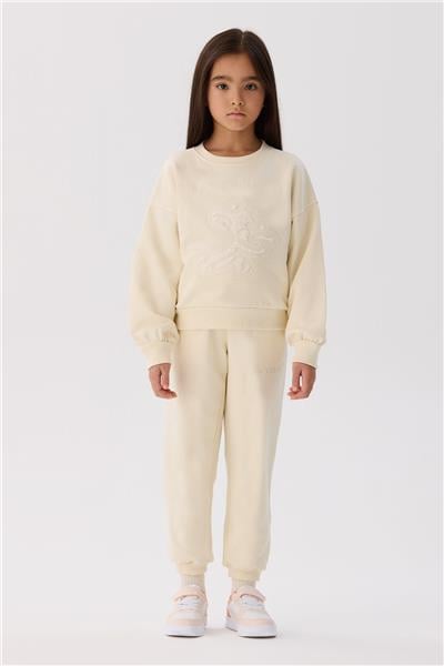 Iceberg Kız Çocuk Bej Sweatshirt