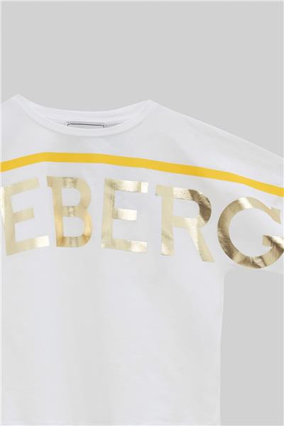 Iceberg Kız Çocuk Beyaz T-Shirt