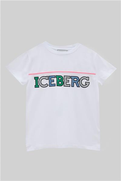 Iceberg Kız Çocuk Beyaz T-Shirt
