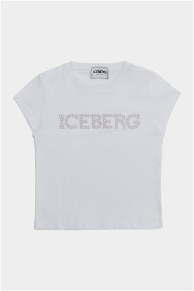 Iceberg Kız Çocuk Beyaz T-Shirt