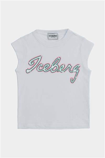 Iceberg Kız Çocuk Beyaz T-Shirt
