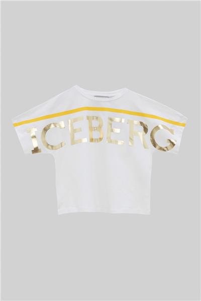 Iceberg Kız Çocuk Beyaz T-Shirt