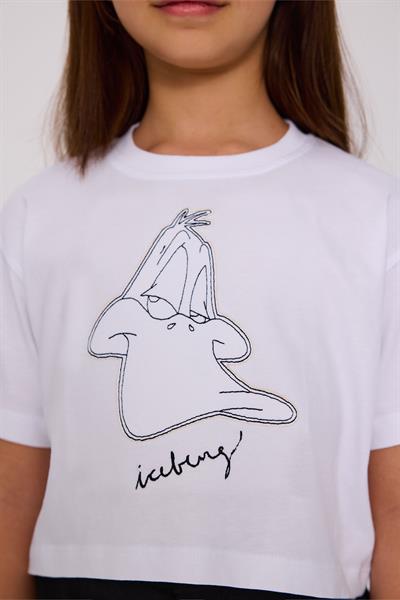 Iceberg Kız Çocuk Beyaz TshirtIceberg Kız Çocuk Beyaz Tshirt