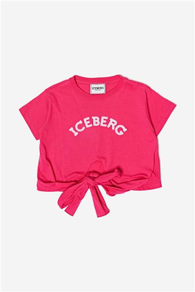 Iceberg Kız Çocuk Fuşya T-Shirt
