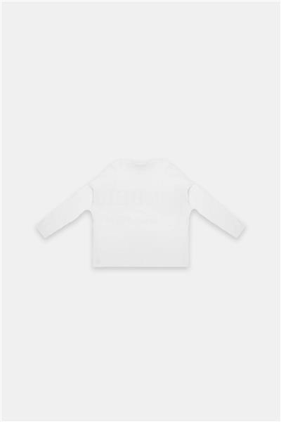 Iceberg Kız Çocuk Kırık Beyaz T-shirt