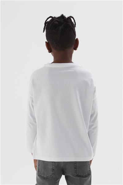 Iceberg Kız Çocuk Kırık Beyaz T-shirt