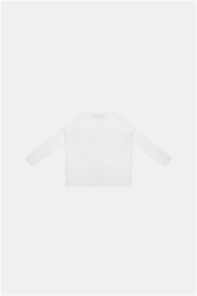 Iceberg Kız Çocuk Kırık Beyaz T-shirt