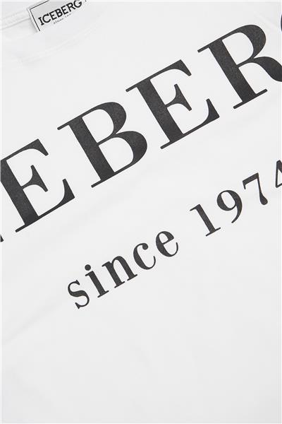 Iceberg Kız Çocuk Kırık Beyaz T-shirt